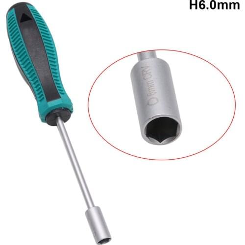 Metal Socket Driver Wrench Screwdriver Hex Nut Key Nutdriver Hand Tools 3mm-14mm B99