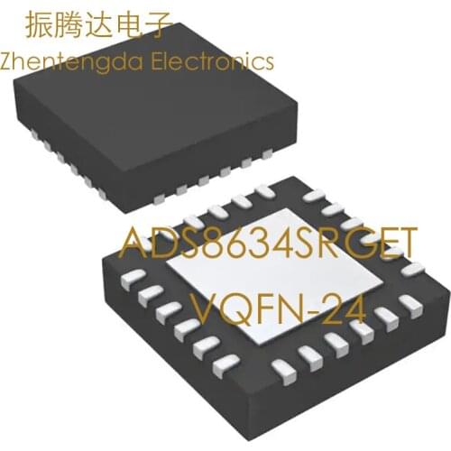 New ADS8634SRGET ADS8634 VQFN-24 ADS8634SRGET
