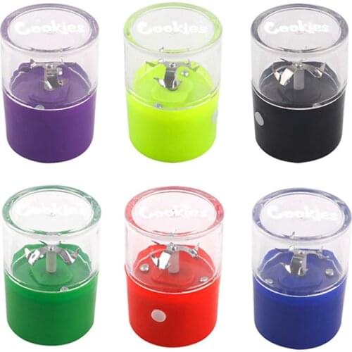 Protable Electric Herb Grinder Tobacco Shredder Auto Grinding Machine Weed Herbal Crusher Accessories