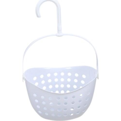 Promotion! 3 Tier Plastic Basket Shower Caddy Hanging Rack Tidy Shelf Organiser Storage,White