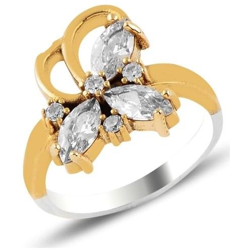 Silver 925 Sterling Zircon Cubic Zirconia Authentic Ring