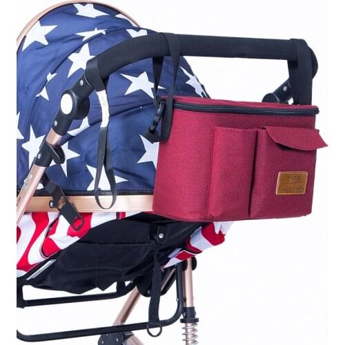 PYETA Baby Stroller bag Universal Cup bag Baby Stroller Organizer Baby Carriage Pram Baby Cup Holder Stroller Accessories Bag