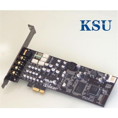 For Asus Xonar DX Built-in 7.1 Sound Card PCI-E Half-High DTS Dolby Surround HIFI Sound Card