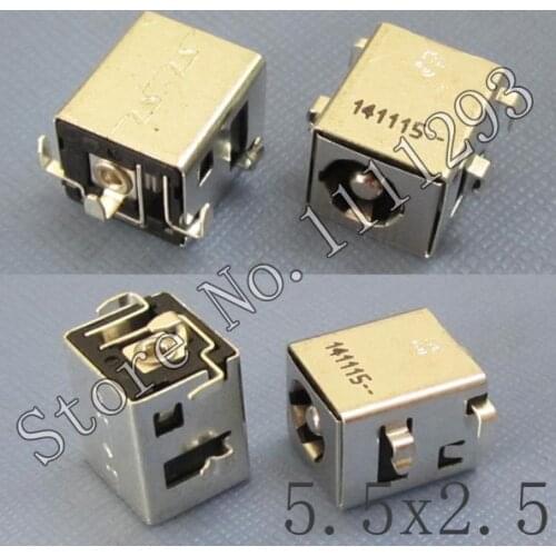 10pcs/lot DC Power Jack Connector for Lenovo motherboard Laptop DC Port 5.5x2.5mm