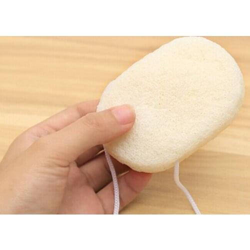 10pcs New Makeup Magic Nature Konjac Face Cleaning Wash Pad Puff Sponge