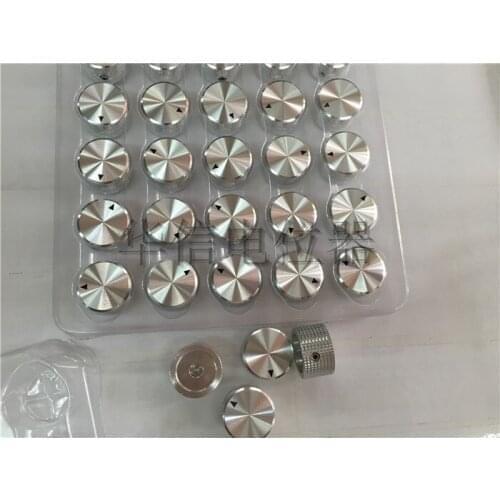 20pcs All-aluminum alloy knob cap with indicator diameter 25MMX15.5MM hole 6MM