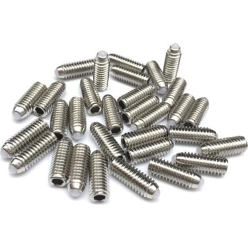 3PCS M3 M4 POM ball plastic wave beads stainless steel balls screw plastic wave screws column