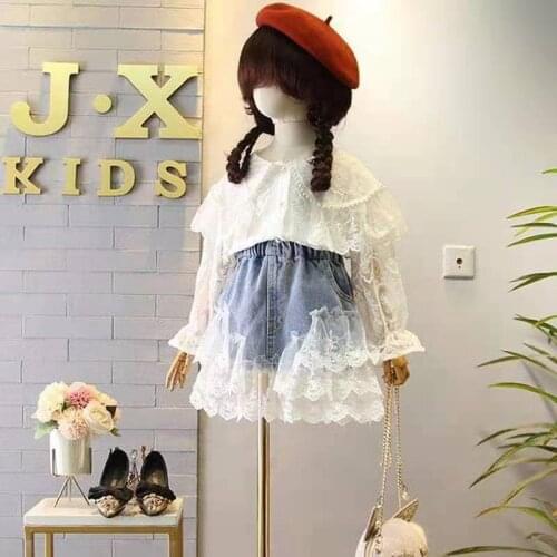 Baby Girls Soft Denim Skirts Girl Kids Fashion Casual Jeans Skirt Toddlers Summer Clothes