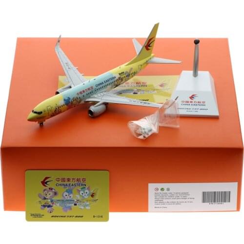 1:200 Alloy Collectible Plane Skyteam Gift JC Wings EW2738003 China Eastern Boeing 737-800 Diecast Aircraft Jet Model B-1316
