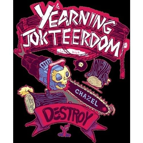 Skull Punk Destory Death Iron On Patches For Clothing Fabric Badge Stickers Clothes Jeans Washable Heat Transfer Decoration