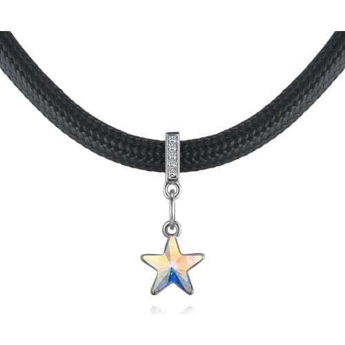BAFFIN Star Shape Crystals From Swarovski Chokers Necklaces For Women Rope Chain Statement Necklaces Fashion Wedding Jewelry