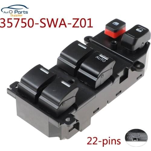35750-SWA-Z01 35750SWAZ01 Power Window Switch For Honda CR-V 2007-2010 car accessories
