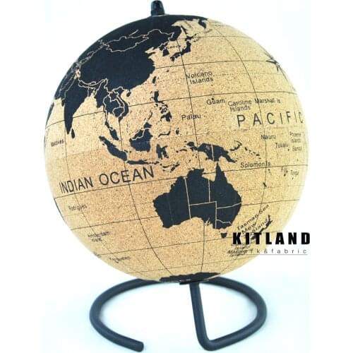 Cork Globe World Map the Best Desktop Decor Christmas gift with all countries and States of American and all ocean and islands