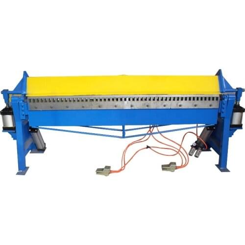 QWS-1.5*1300 pneumatic bending machine metal sheet pneumatic TDF folding machine price