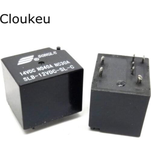 50Pcs Relay DIP7 SLB-12VDC-SL-C 12V 30A