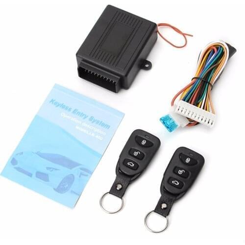Car keyless entry system Central lock Keyless entry system Remote Central Kit w/Control Box
