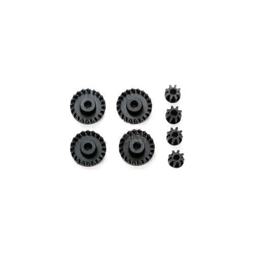 TAMIYA 4WD AR/S 1,2/VS/TZ Chassis/Carburized Crown Gear/Motor Gear 15462/Motor Pinion Gear