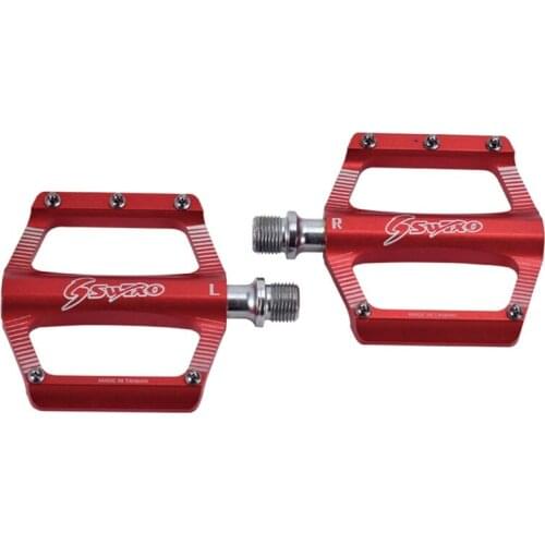 Rainbow MTB Bike Pedal Aluminum Alloy Anti-Slip Platform Colorful Pedals for Mountain Bike Accessories Dropship