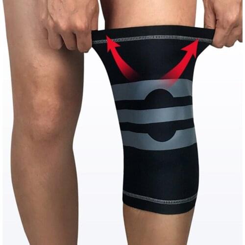 1PC Spring Support Knee Pads Support Brace Meniscus Patella Protector Sports Safety Protection Volleyball Kneepad