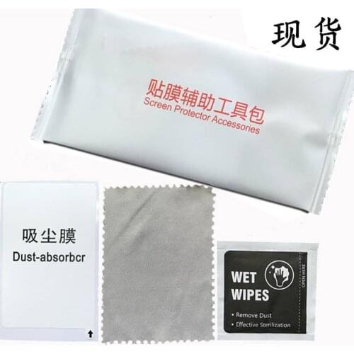 100pcs Wet Wipes Cleaning Cloth For Tempered Glass Dust REmoval Papers For Camera Lens LCD Screen