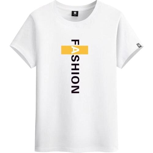 2021 New Summer Korean O-neck S-6xl Simple Plus Size Loose Fat Ins Top Summer Casual Sports Short-sleeved T-shirt Free Shipping