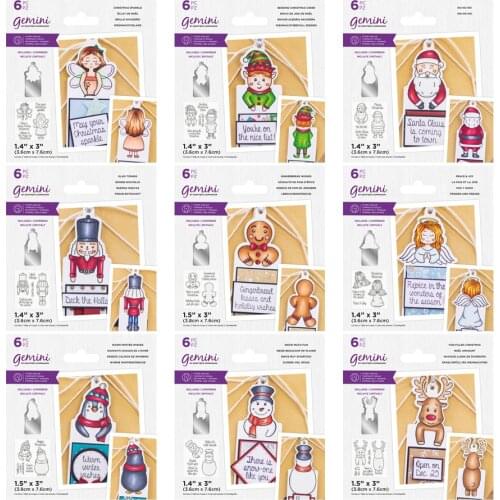 AliliArts 9 set Christmas Metal Cutting Dies and stamp Scrapbook paper craft knife mould blade punch stencils dies 2021