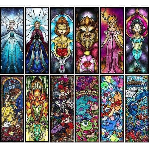 Disney Diamond Painting Fantasy Cartoon Witch Villain Set Hobby Art 5D DIY Full Drill Fairy Tale Princess Mosaic Home Decoration