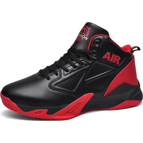Unisex Big Size 48 Basketball Shoes Men Wear-resistant Anti-slip Shoes Children Outdoor Training Shoes Basketball Ankle Boots