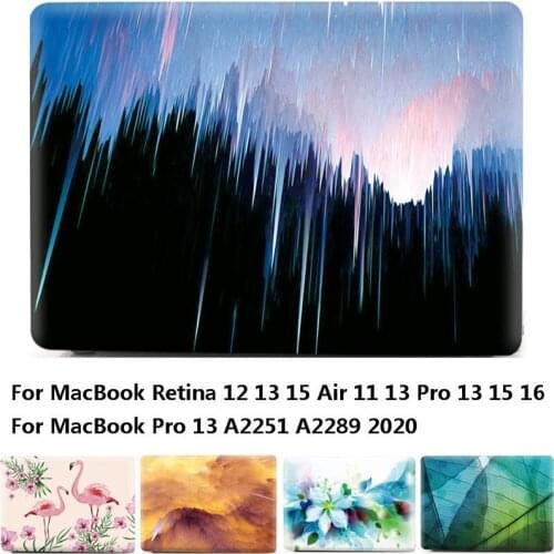 Funda Prints Replace Cover For MacBook Pro 13, MacBook Air 13 Case For MacBook Pro 16 A2141 2019, Pro 15 A1286 A1707 A1990 Case