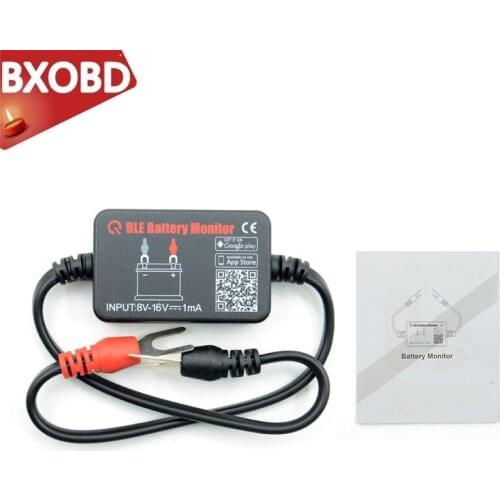 12v Auto Battery Tester Bluetooth Battery Circuit Cranking Digital Analyzer Diagnostic Tool Electric System Tests Android IOS