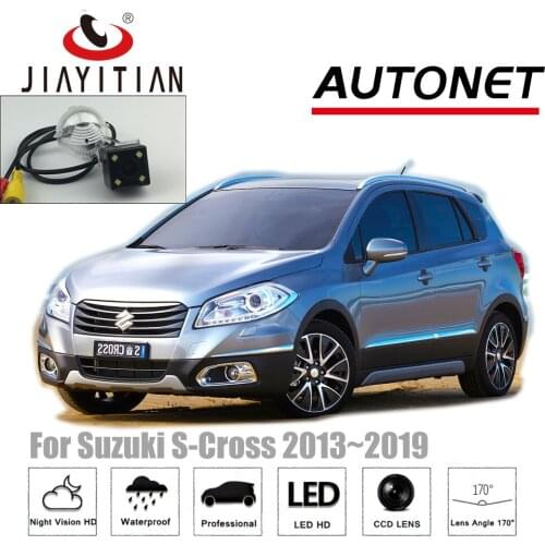 JiaYiTian For Suzuki S-Cross Maruti Suzuki For Chevrolet SCross 2013~2019 CCD Night Vision Reverse camera license plate camera
