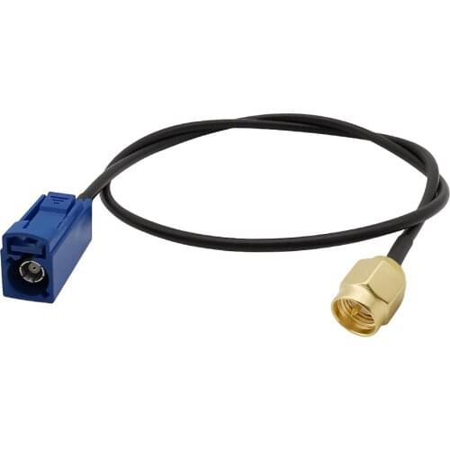 RG174 Pigtail Cable Fakra C Female to SMA Male for Wireless GPS GSM Antenna Car Radio Vehicle Antenna
