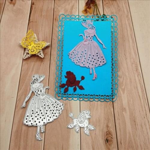Beauty Metal Cutting Dies for DIY Scrapbooking Album Paper Cards Decorative Crafts Embossing Die Cuts