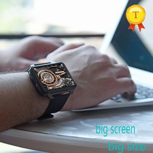 Best selling big touch Screen MTK6580 Android 5.1 Wifi 3G man woman Smart watch smart watch with 1200Mah big Battery 1GB +16GB