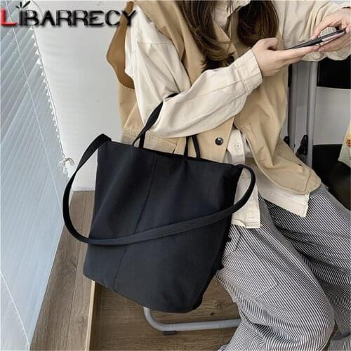 Fashion New Style Youth Student Schoolbag High Quality Nylon Ladies Shoulder Bag Solid Color Design Casual Crossbody Bags Sac