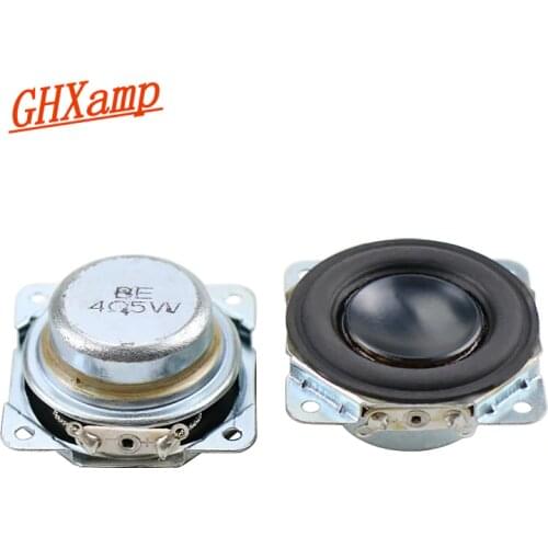 GHXAMP 1.5 Inch 40mm Full Range Speaker 4Ohm 5W Neodymium Bluetooth Speaker Aluminum Basin Repair Bluetooth Audio Driver Diy 2pc