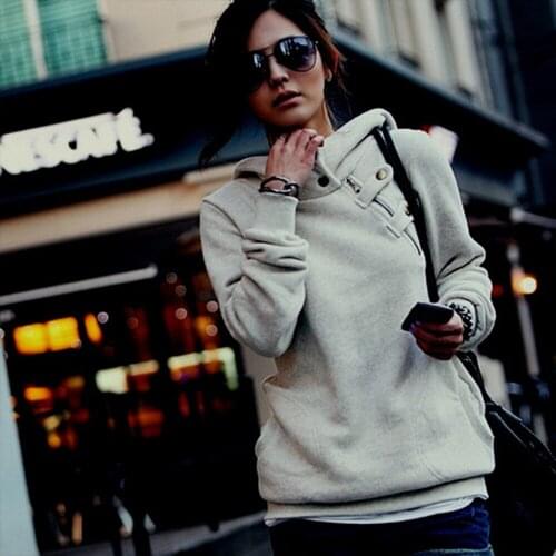 2017 new winter women hoodie jacket in Europe and the United States foreign trade dress leisure casual Hoodie plus Size