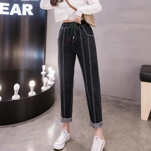 Autumn Woman Jeans High Waist Straight Pants 2021 fashion winter Jeans wholesale