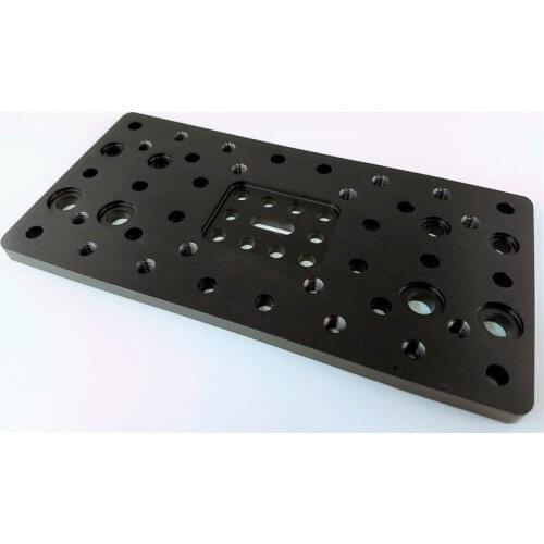 CNC Z Axis system C-Beam Gantry Plate - Double Wide for for C-Beam Riser Plate CNC 3D printer machine