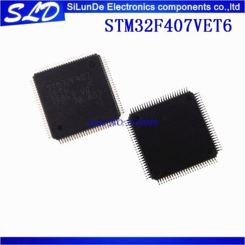 STM32F407VET6 STM32F407VE STM32F407 QFP new original 2pcs/lot Free Shipping