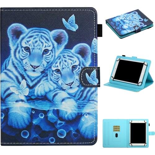 Universal Case general 7 inches 8 10inches Inch Tablet Cover Kickstand Stand stick painting Card Slot Holder