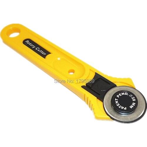 28mm Rotary Cutter Circular Disc Blade Quilters Sewing Quilting Fabric Vinyl Leather Craft Paper Rotary Cutting Manual Tool