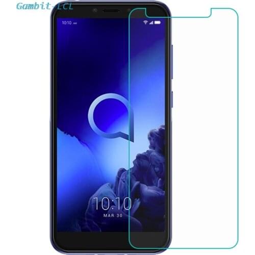 2PCS 9H 2.5D Tempered Glass for Alcatel 1S 5024D 5024Y 5024K 5.5" Phone Protective Screen Protector glass cover