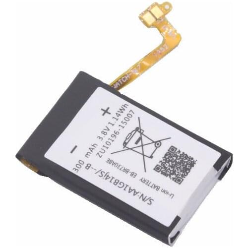 10pcs /lot 300mAh EB-BR730ABE Replacement Battery For Samsung Gear S2 3G R730 SM-R735T SM-R730A SM-R730V SM-R730T SM-R730S