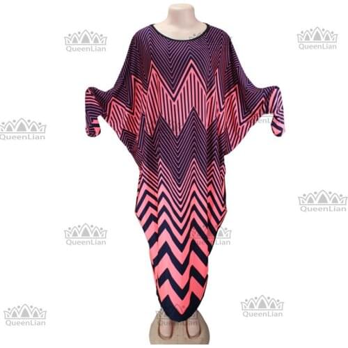 2017 spring new Afriva Clothing elegant round collar Traditioncal print long dress women long sleeve cotton Cotton Classic