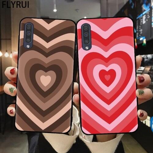 Latte Love Coffee Heart Phone Case for Samsung A51 A71 A21S A01 A11 A31 A41 A10 A20 A30 A40 A50 A70 A7 A9 A6 A8 Plus 2018 Cover