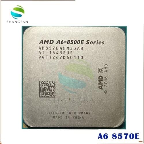 AMD A6-Series A6-8500 A6 8570 3.5 GHz 65W Dual-Core CPU Processor AD875BAGM23AB Socket AM4
