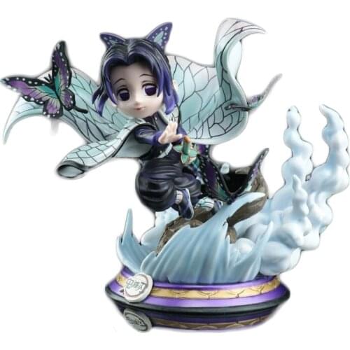 Japan Anime Blade Demon Slayer Destruction Kimetsu no Yaiba Kochou Shinobu PVC Action Figure Figurines Statue toy Model