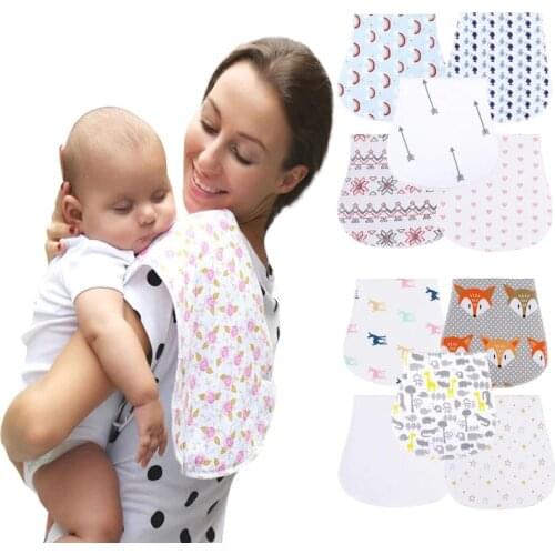 INS Hot Burp Cloth Organic Cotton Absorbent Towel Soft Baby Burp Cloths Saliva Towel Burp Cloth Bibs Newborns Accessories