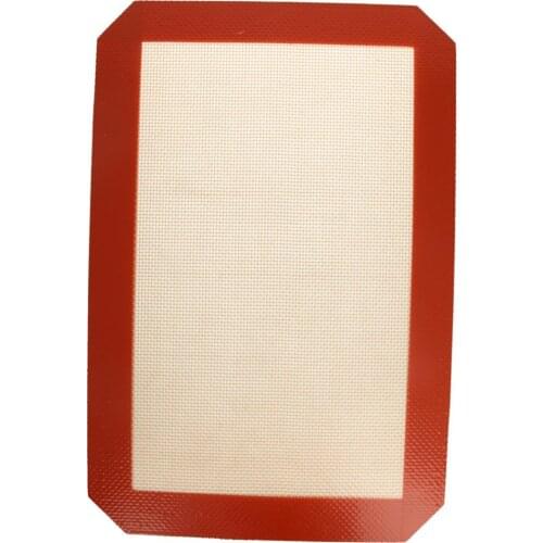 S/M/L Silicone BBQ Grill Pad Barbecue Baking Pad Cut Around Cook Plate 30x20/42x29.5/60x40cm For Outdoor Party Grill Mat Tools